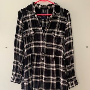 American Eagle Outfitters Flannel Dress